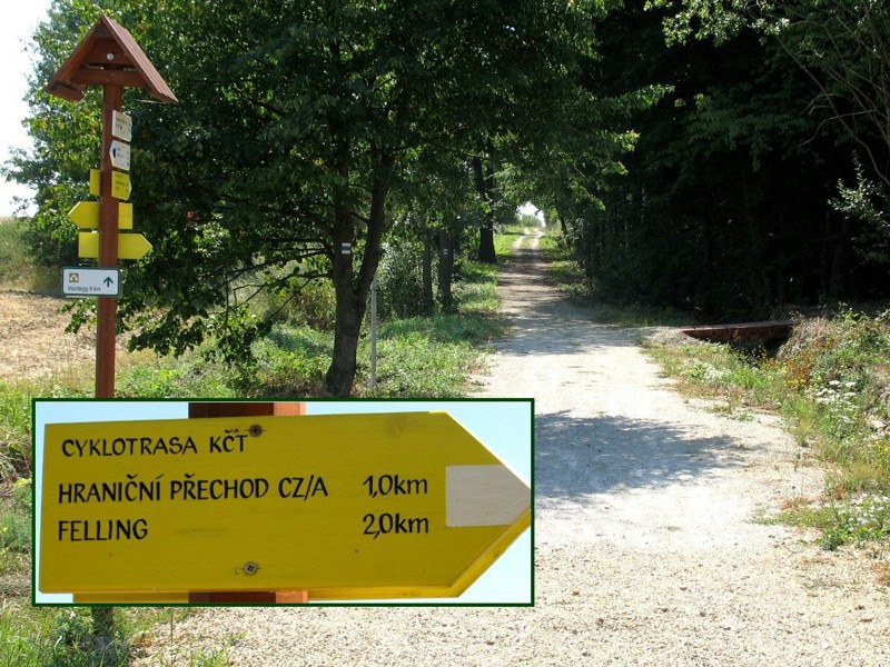 cyklotrasy na Vranovsku a Znojemsku navazují často na cyklotrasy rakouské cyklotrasy na Vranovsku a Znojemsku navazují často na cyklotrasy rakouské